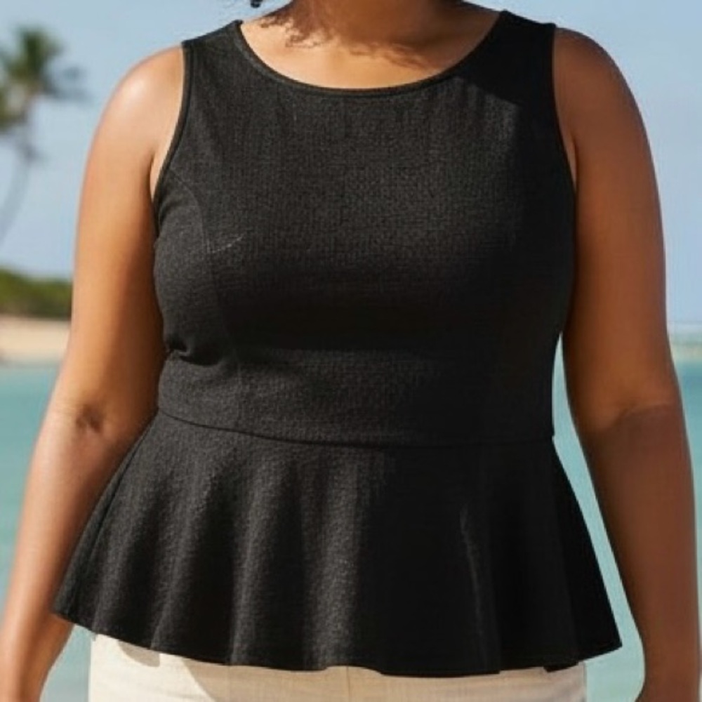 OLD NAVY tank top with peplum waist
